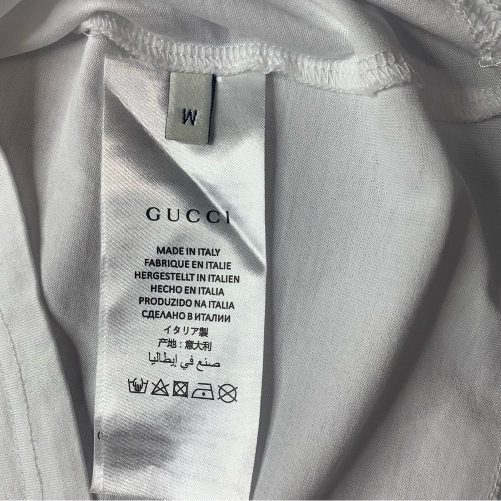 White basic T-shirt - Picture 4 of 7